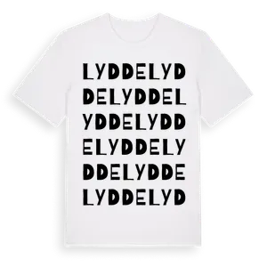 Lydde ordlek t-shirt – ekologisk bomull t-shirt från Pinshirt