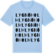 Blue Soul t-shirt med Lygnöholm ordlek t-shirt