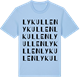 Blue Soul t-shirt med Lykullen ordlek t-shirt