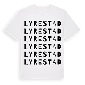 Lyrestad ordlek t-shirt – ekologisk bomull t-shirt från Pinshirt