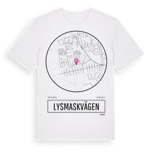 Lysmaskvägen t-shirt – ekologisk bomull t-shirt från Pinshirt