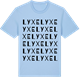 Blue Soul t-shirt med Lyxe ordlek t-shirt