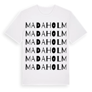 Madaholm ordlek t-shirt – ekologisk bomull t-shirt från Pinshirt