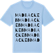 Blue Soul t-shirt med Madbacken ordlek t-shirt