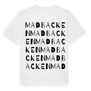 Madbacken ordlek t-shirt – ekologisk bomull t-shirt från Pinshirt