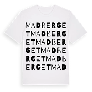 Madberget ordlek t-shirt – ekologisk bomull t-shirt från Pinshirt