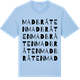 Blue Soul t-shirt med Madbråten ordlek t-shirt