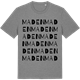 Mid Heather Gray t-shirt med Maden ordlek t-shirt