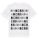 Maderna ordlek t-shirt