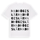 Madhögeskär ordlek t-shirt
