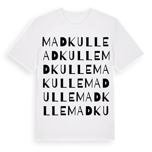 Madkulle ordlek t-shirt – ekologisk bomull t-shirt från Pinshirt