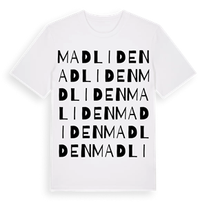 Madliden ordlek t-shirt – ekologisk bomull t-shirt från Pinshirt