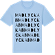 Blue Soul t-shirt med Madlyckan ordlek t-shirt