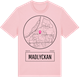 Pink Cotton t-shirt med Madlyckan t-shirt