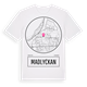 White t-shirt med Madlyckan t-shirt
