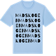 Blue Soul t-shirt med Madskogen ordlek t-shirt