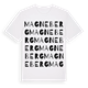 Magneberg ordlek t-shirt