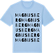 Blue Soul t-shirt med Magnusberg ordlek t-shirt