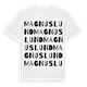 Magnuslund ordlek t-shirt