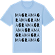 Blue Soul t-shirt med Magra ordlek t-shirt