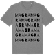 Mid Heather Gray t-shirt med Magra ordlek t-shirt