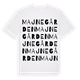 Majnegården ordlek t-shirt