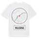 White t-shirt med Majorna t-shirt