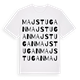 Majstugan ordlek t-shirt