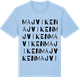 Blue Soul t-shirt med Majviken ordlek t-shirt