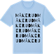Blue Soul t-shirt med Måkerud ordlek t-shirt