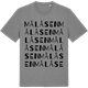 Mid Heather Gray t-shirt med Målåsen ordlek t-shirt