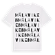 Mälaviken ordlek t-shirt