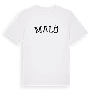 Malö böjd t-shirt – ekologisk bomull t-shirt från Pinshirt