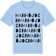 Blue Soul t-shirt med Manhöjden ordlek t-shirt