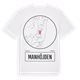 White t-shirt med Manhöjden t-shirt