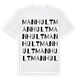 Manhult ordlek t-shirt