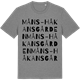 Mid Heather Gray t-shirt med Måns-Håkansgården ordlek t-shirt