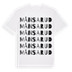 Månsarud ordlek t-shirt