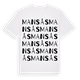 Mansås ordlek t-shirt