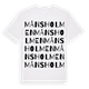 Månsholmen ordlek t-shirt