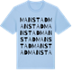 Blue Soul t-shirt med Manstad ordlek t-shirt