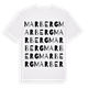 Marberg ordlek t-shirt