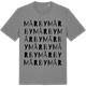 Mid Heather Gray t-shirt med Mårby ordlek t-shirt
