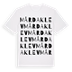Mårdaklev ordlek t-shirt