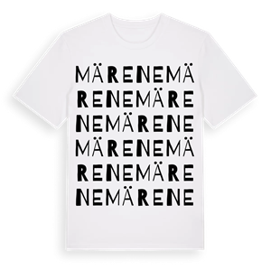 Märene ordlek t-shirt – ekologisk bomull t-shirt från Pinshirt
