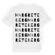 Margreteberg ordlek t-shirt