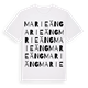 Marieäng ordlek t-shirt
