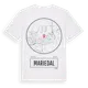 White t-shirt med Mariedal t-shirt
