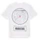 White t-shirt med Mariedal t-shirt