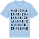 Blue Soul t-shirt med Mariehall ordlek t-shirt